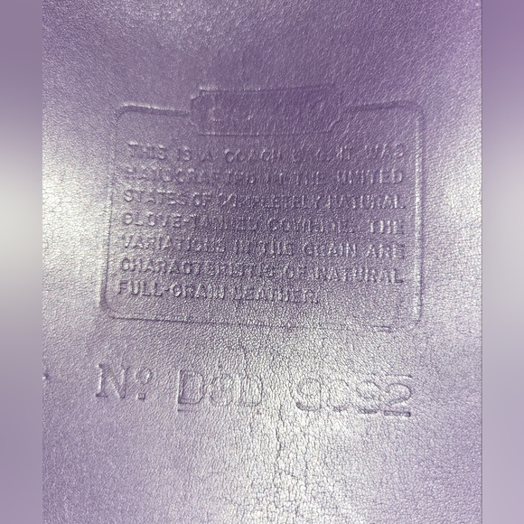 RARE VINTAGE COACH Ink (Dark Purple) Tribecca Flap 9092 - Picture 12 of 16